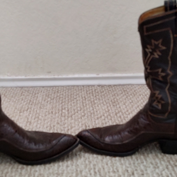 Black Label Vintage Tony Lama Sea 🐢's size 10B "Holy Grail's" - Picture 4 of 5